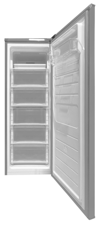 EF Upright Freezer EFUF 1601GY SW